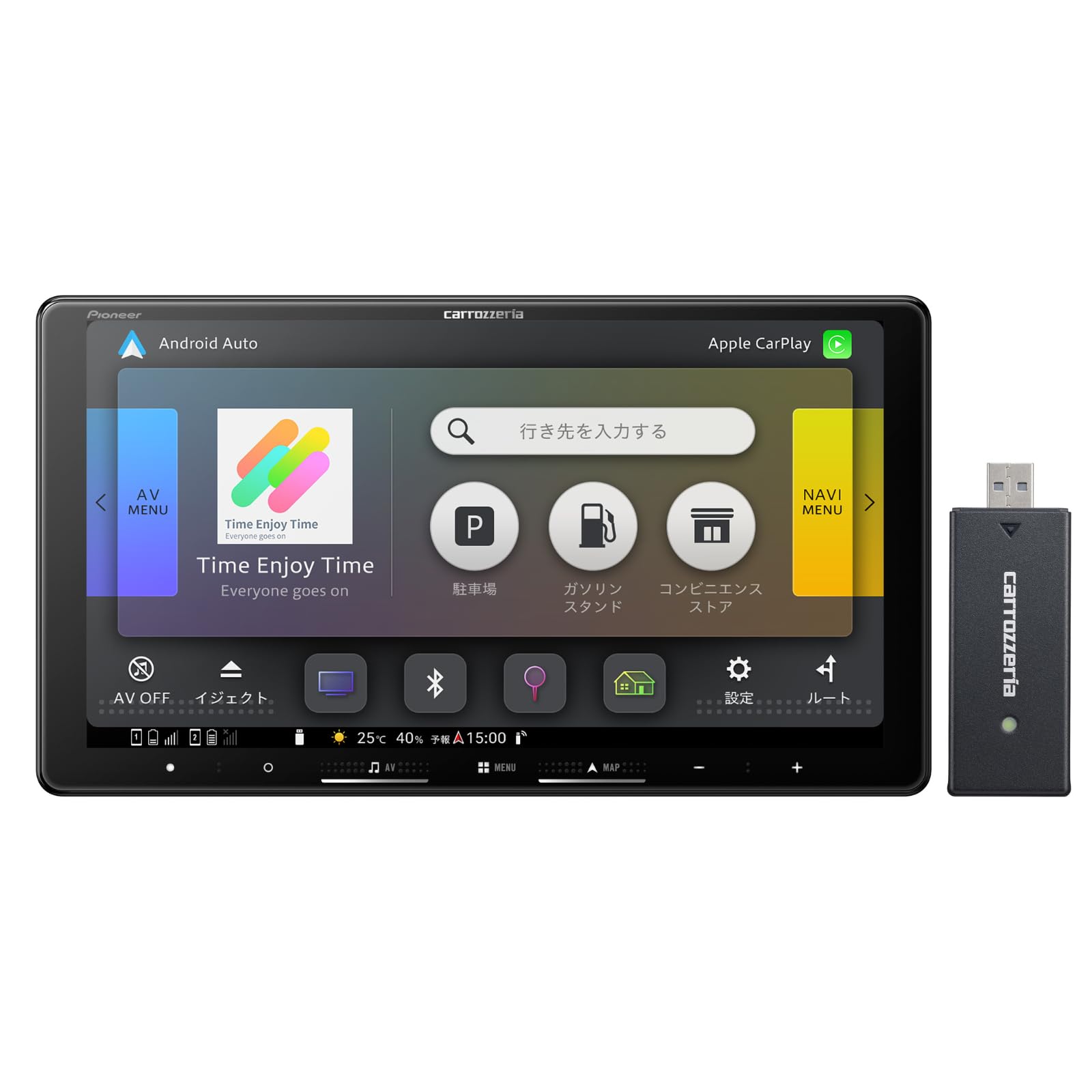 Amazon | Pioneer カーナビ AVIC-RQ722-DC 楽ナビ 9インチ HD